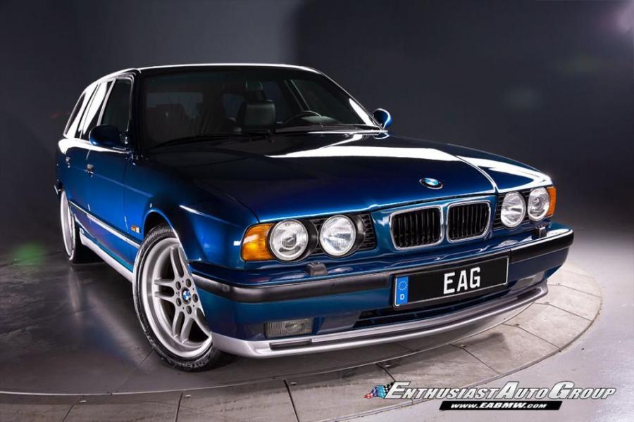 BMW M5 Touring (Avus Blue) (WBSHJ91070BL01767) (E34) 1994 года  (фото 5 из 100)